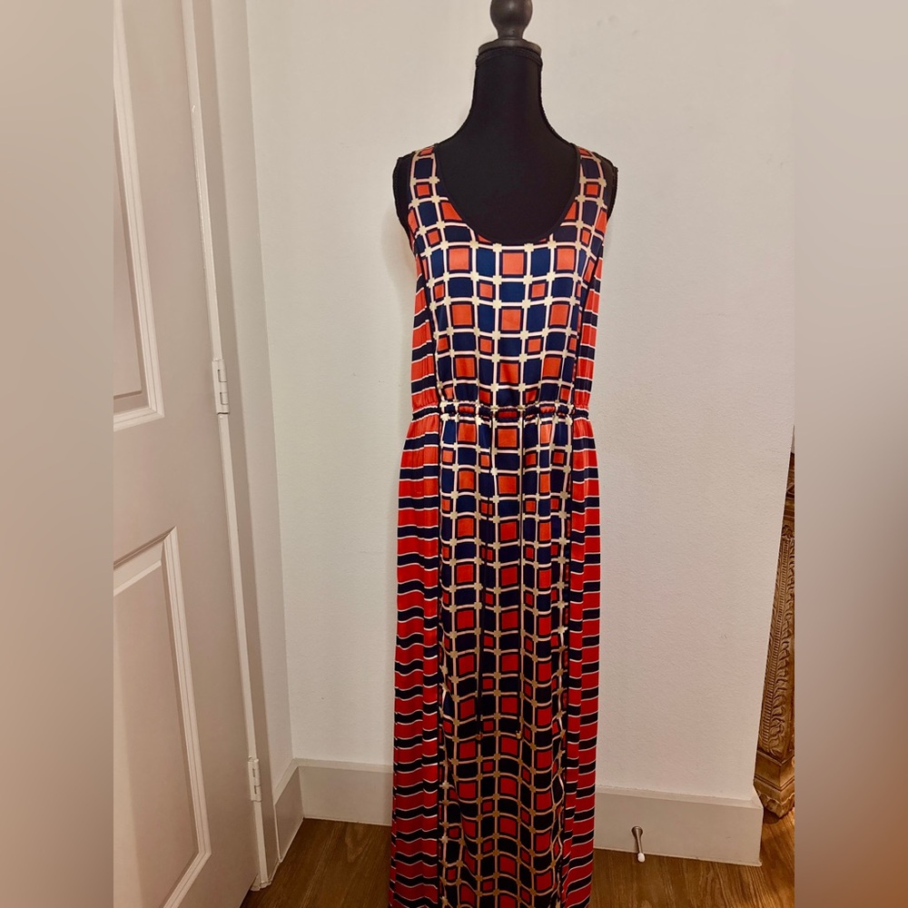 Michael Kors Geometric Maxi Dress
